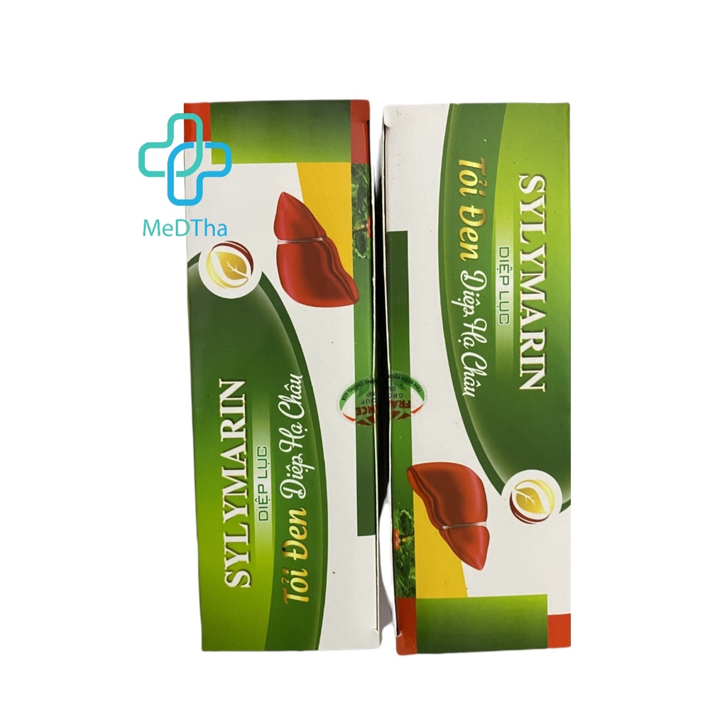 Sylymarin Diệp lục tỏi đen diệp hạ châu - Bổ gan, mát gan, giải độc, hạ men gan, tăng cường chức năng gan silymarin