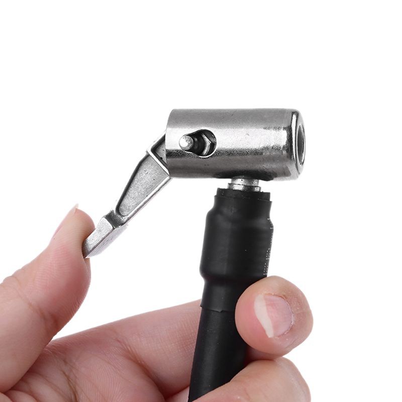 Mâm cặp khóa khí nén kèm đầu chuyển đổi ống khí dành cho lốp xe đạp/ xe máy/ xe hơi