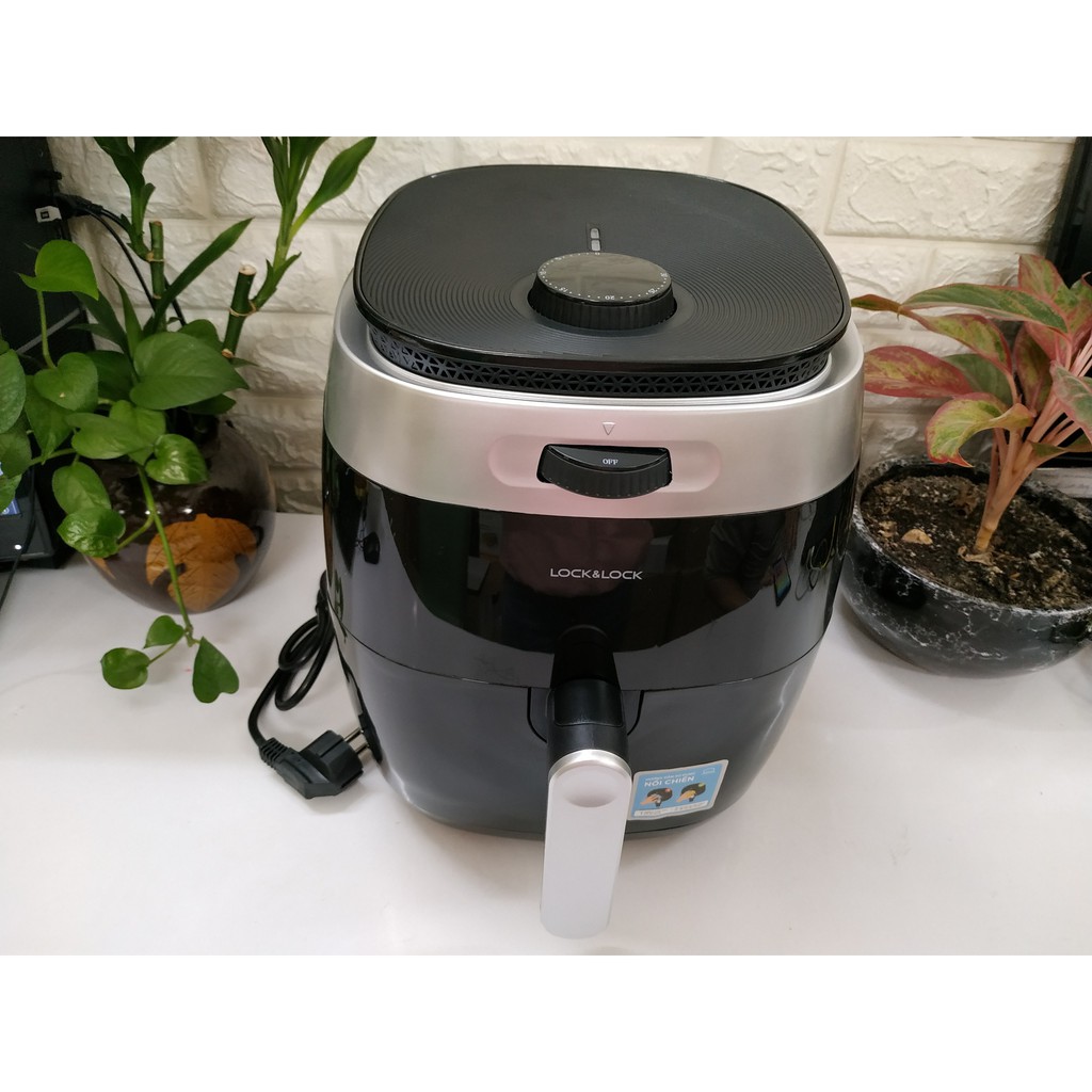 Nồi chiên không dầu Lock&amp;Lock EJF142 3,5L công suất 1500W - Hàng chính hãng