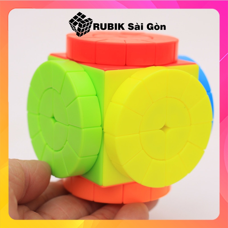 Rubik Biến Thể Time Machine Stickerless Rubic Cỗ Máy Thời Gian Đồ Chơi Trí Tuệ Cho Trẻ Kích Thích Não Bộ