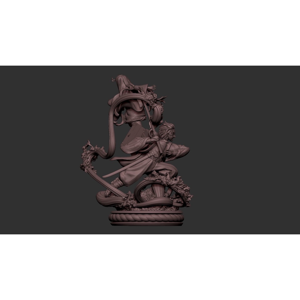 File in 3D Tanjiro and Nezuko - Kimetsu no Yaiba