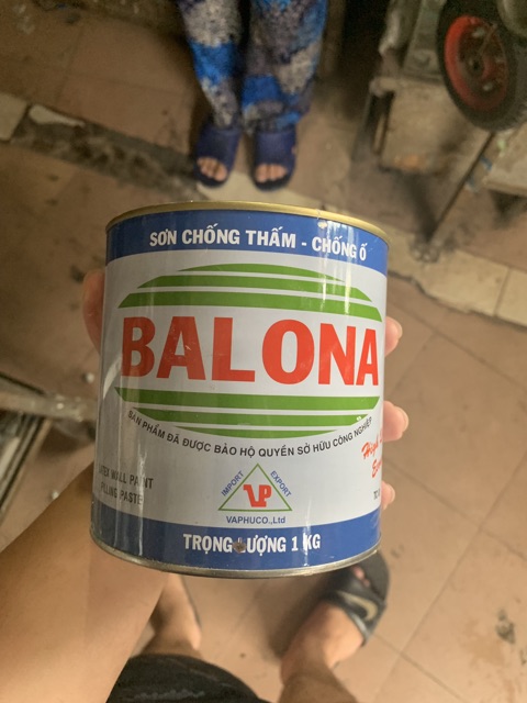 Sơn chống thấm chống ố vàng balona 1kg