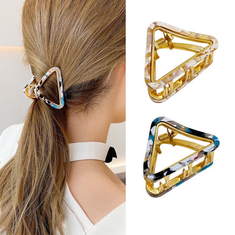 Kẹp Tóc Kim Loại Hàn Quốc 2022 Kẹp Tóc Nửa Lưng