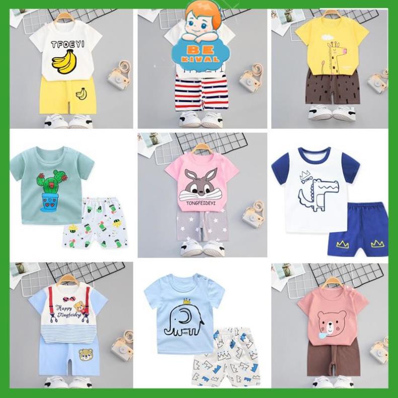 Quần áo trẻ em 100% COTTON cao cấp Quin Quin, Unisex quần áo bé trai, quần áo bé gái hoạt hình ngộ n