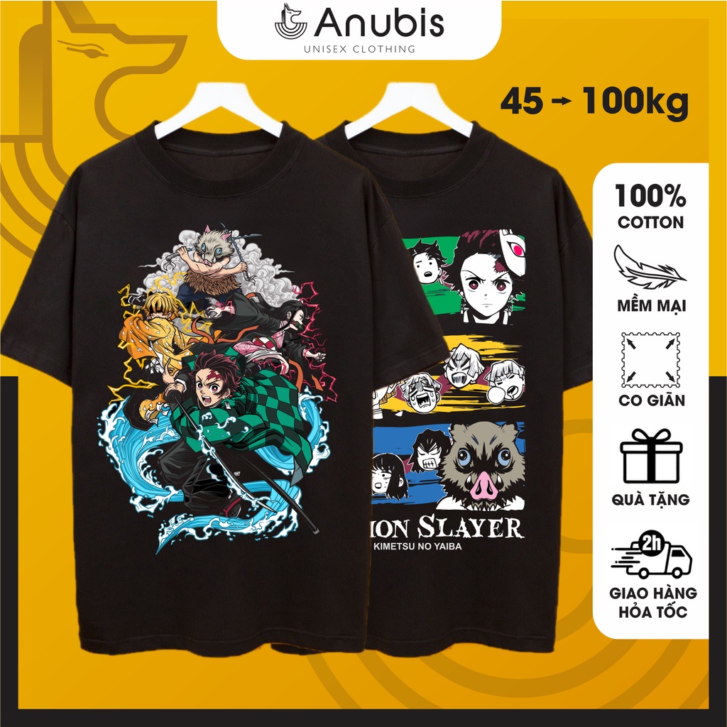 Áo Thun Anime Kimetsu No Yaiba | Anubis Store Unisex