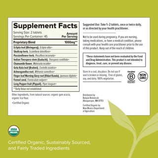 [Banyan Botanicals] Tranquil Mind - Giúp Làm dịu tâm trí