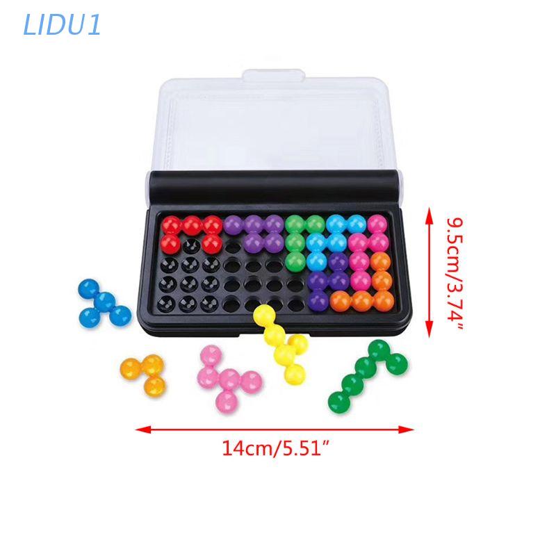 Đồ chơi xếp hình kim tự tháp thông minh IQ LIDU1