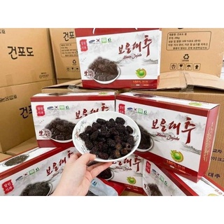 Táo đen Hàn Quốc hộp 1kg tặng kèm túi xách