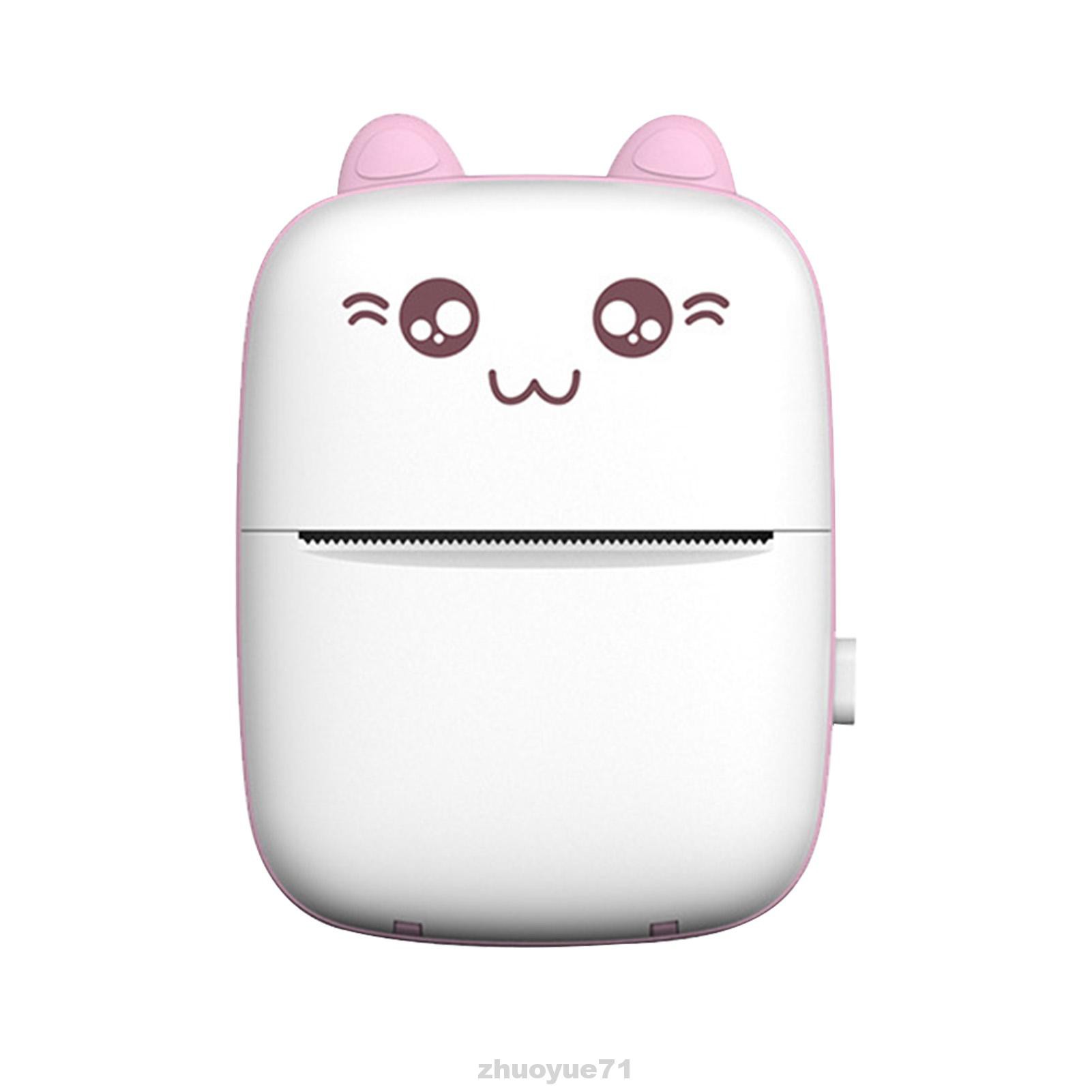 Máy in ảnh không dây mini kết nối bluetooth 200dpi Hd chất lượng cao kèm 1 cuộn giấy in | BigBuy360 - bigbuy360.vn