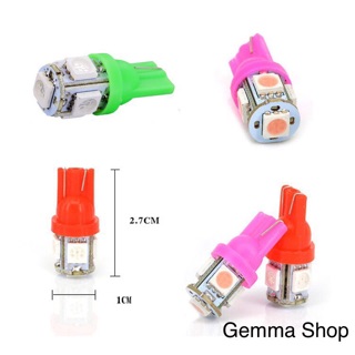 Đèn led xi nhan xe máy 5 tim (giá 1 cái)