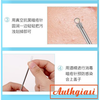 Acne Needle Que nặn mụn 2 đầu