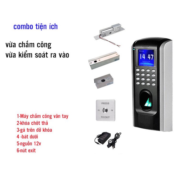 Techhouse - Trọn bộ khóa cửa vân tay SF200 cho cửa nhà trọ chung cư văn phòng Cam Kết Uy Tín