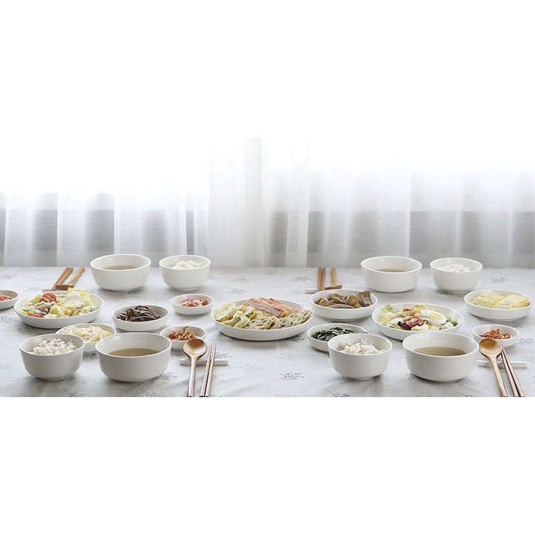Set bát đĩa sứ Mono Hàn Quốc cao cấp - Erato - Hàng nhập khẩu Hàn Quốc