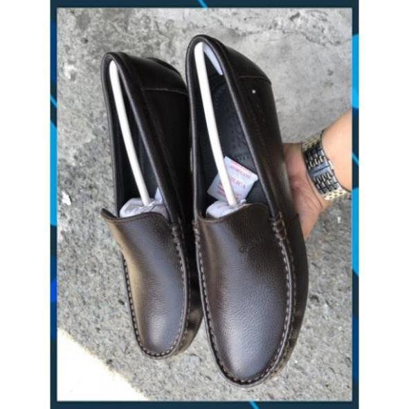 𝐑ẻ Xả Mới - GIÀY LƯỜI NAM GEOX AL6 " ' ‣ . | BigBuy360 - bigbuy360.vn