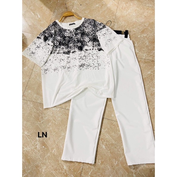 Sét áo vảy sơn + quần kaki DA6