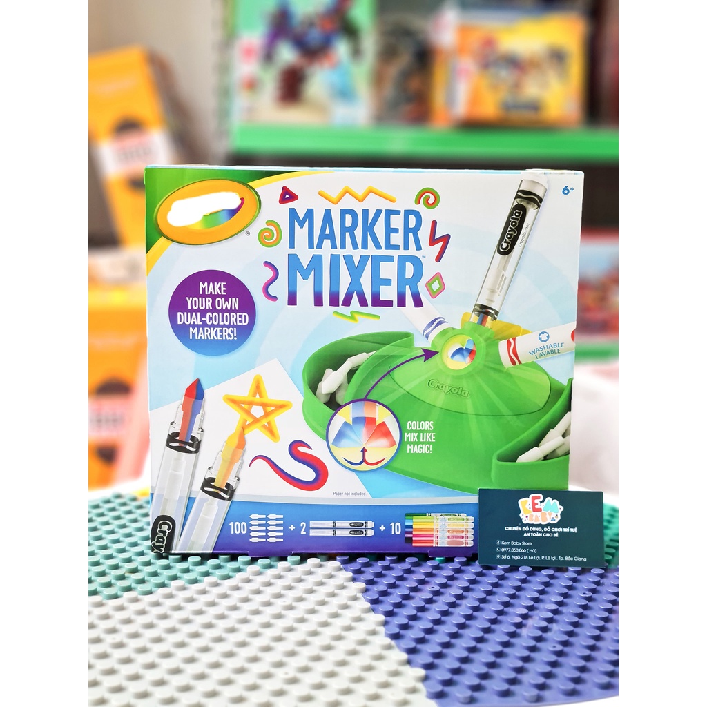 Màu Crayola Maker Mixer – Bộ mix màu sang tạo cho bé ( Hàng chính Hãng )