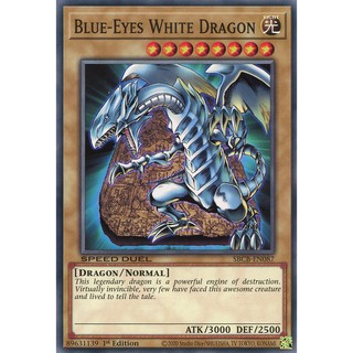 Zare Yugioh ] Lá bài thẻ bài SBCB -EN087 - Blue-Eyes White Dragon