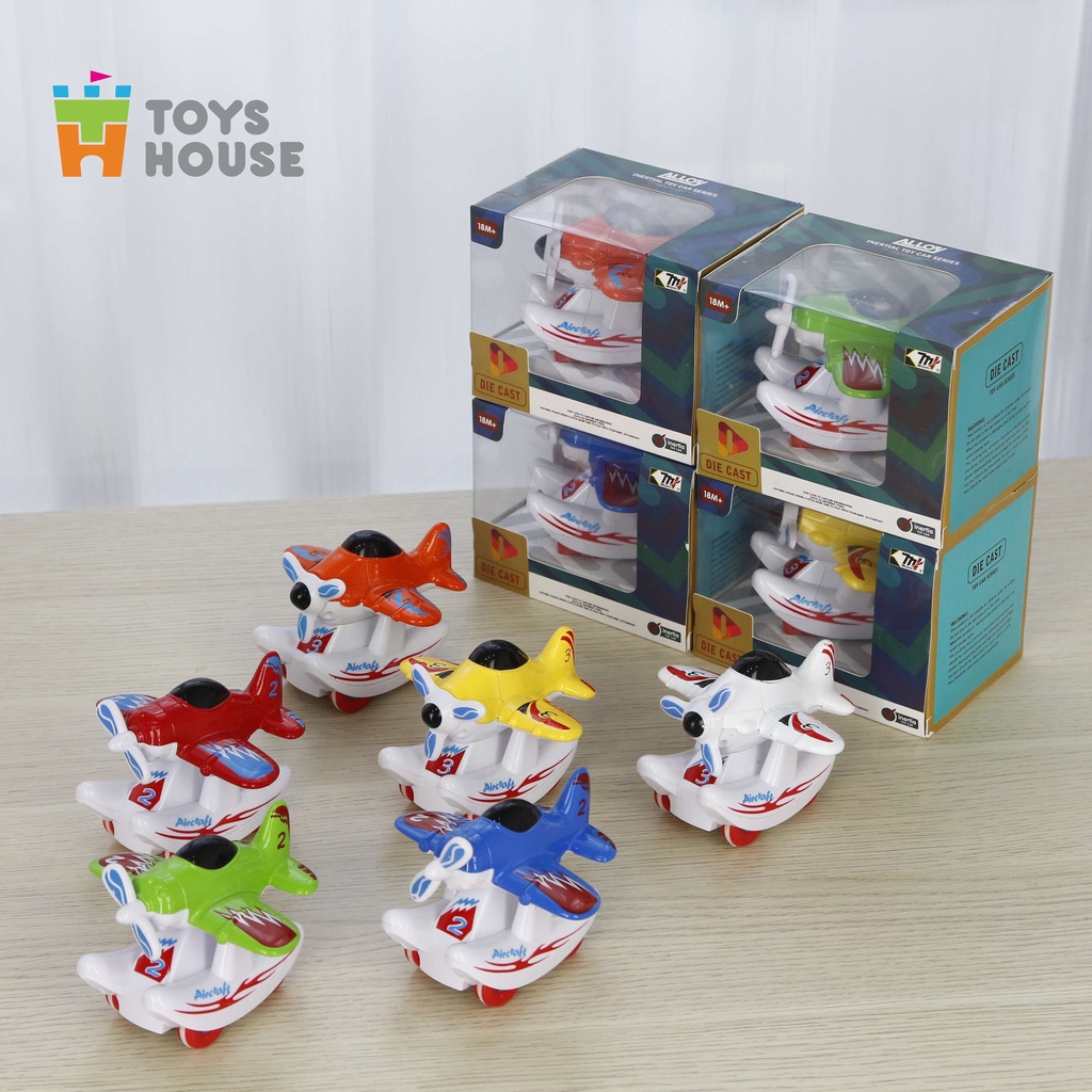 Mô hình máy bay trượt đà Toyshouse đồ chơi nhập vai hướng nghiệp cho bé 0783-243