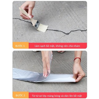 BĂNG KEO SIÊU DÍNH VÁ LỖ THỦNG, KHE NỨT TRONG MỌI ĐIỀU KIỆN 5CMX5M, CHỐNG ĂN MÒN, CHỊU ĐƯỢC MÔI TRƯỜNG AXÍT, HÓA CHẤT