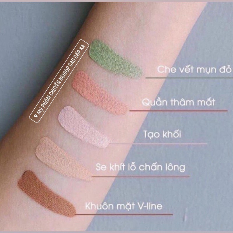 Bảng che khuyết điểm Catrice Allround Concealer Palette