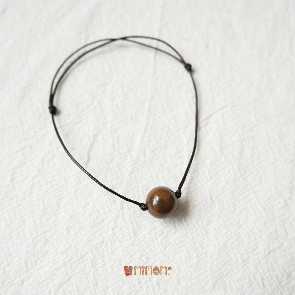 Vòng 1 hạt đá ( 7 màu )