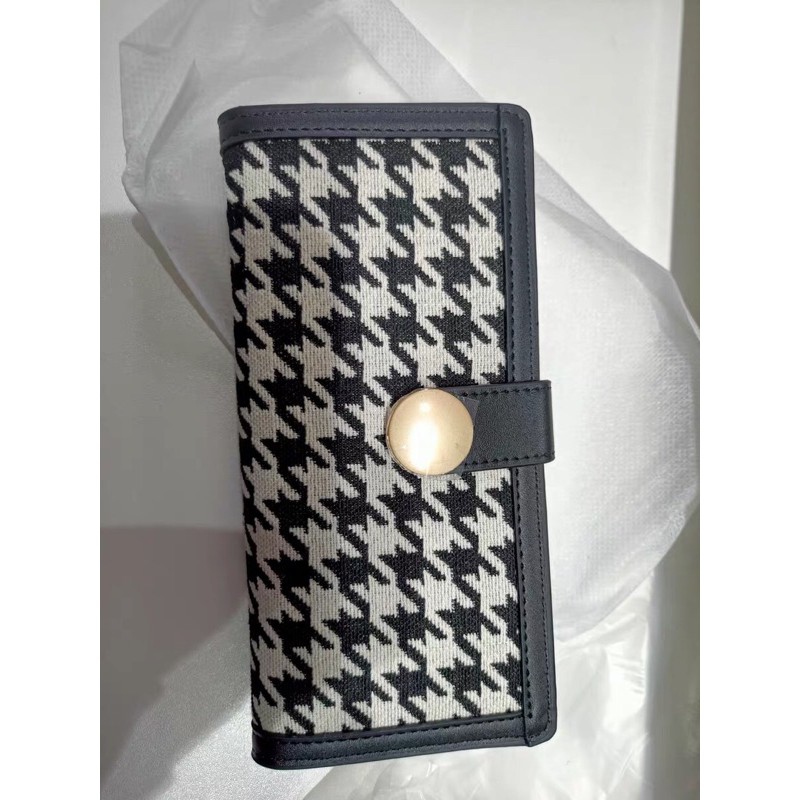 VÍ CẦM TAY MINI HOẠ TIẾT CARO