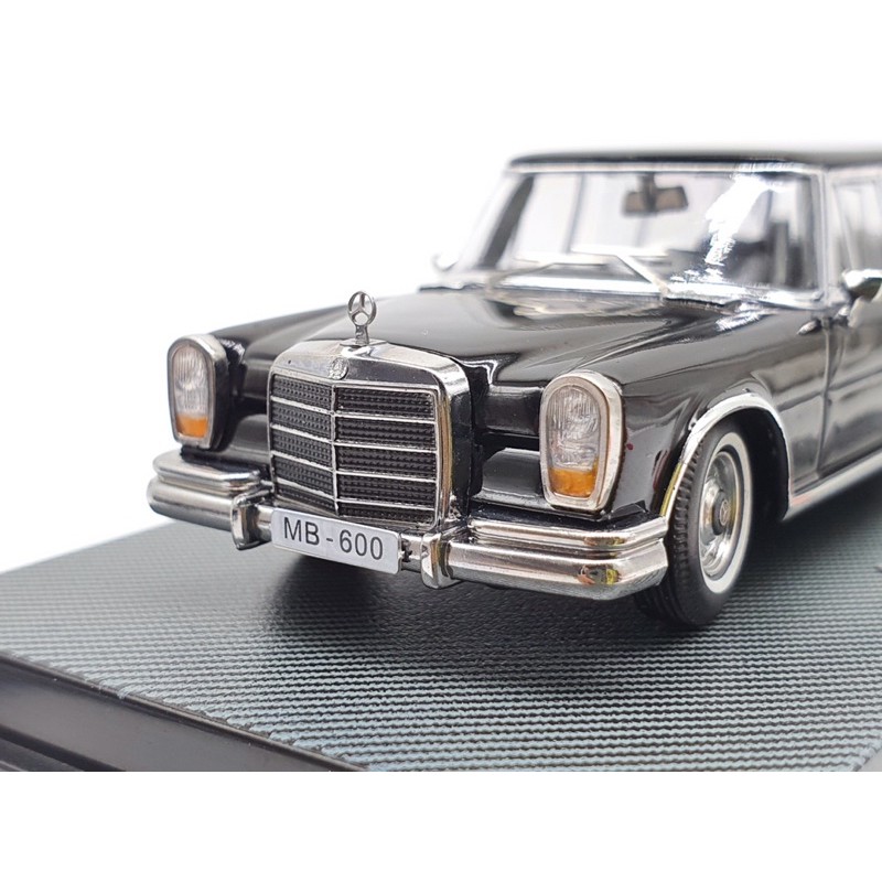 Xe Mô Hình Mercedes-Benz Pullman W100 1:64 YuanLi ( Đen )