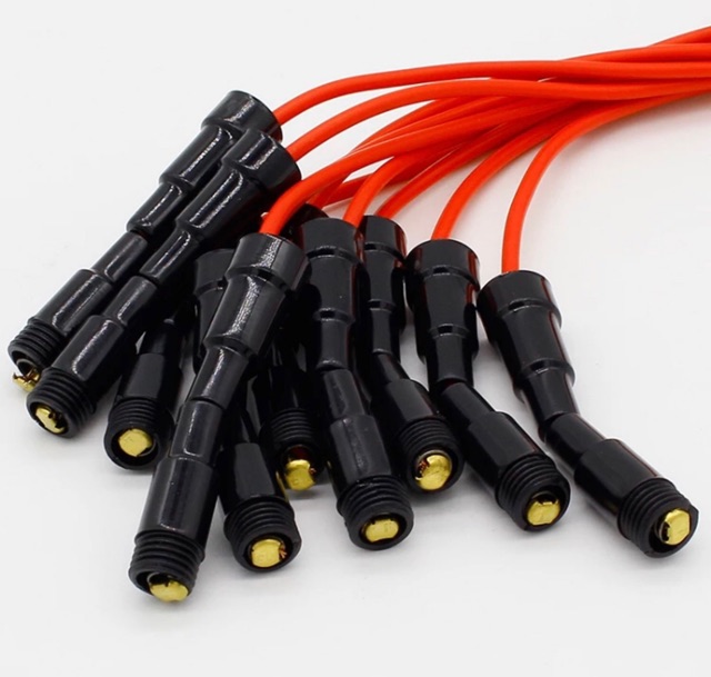 ( 1 đôi) Vỏ cầu chì ống thuỷ tinh 5x20mm kèm dây