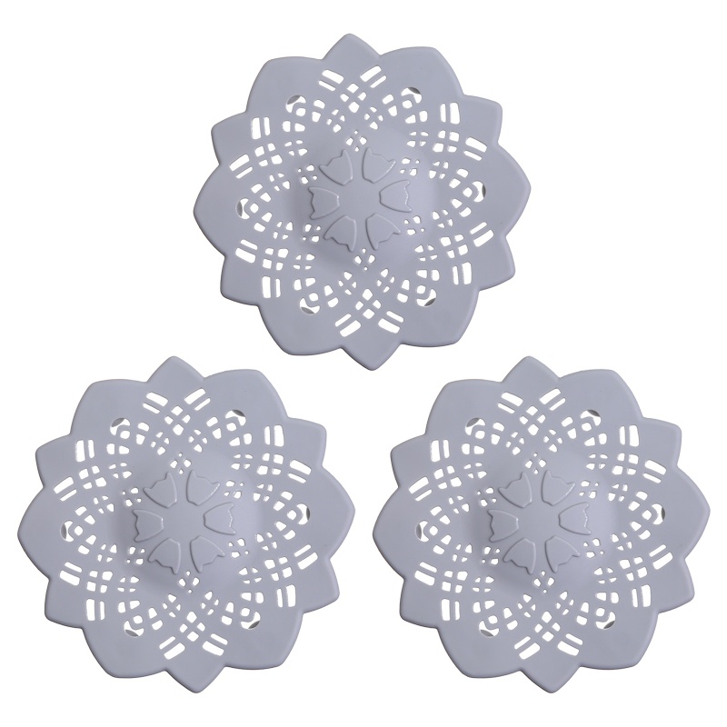 Set 3 Tấm Lưới Đậy Cống Thoát Nước Bồn Rửa Chén / Cống Thoát Nước Nhà Tắm Tiện