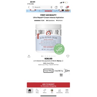 Set 5 món dưỡng da First Aid Beauty (2 món fullsize)