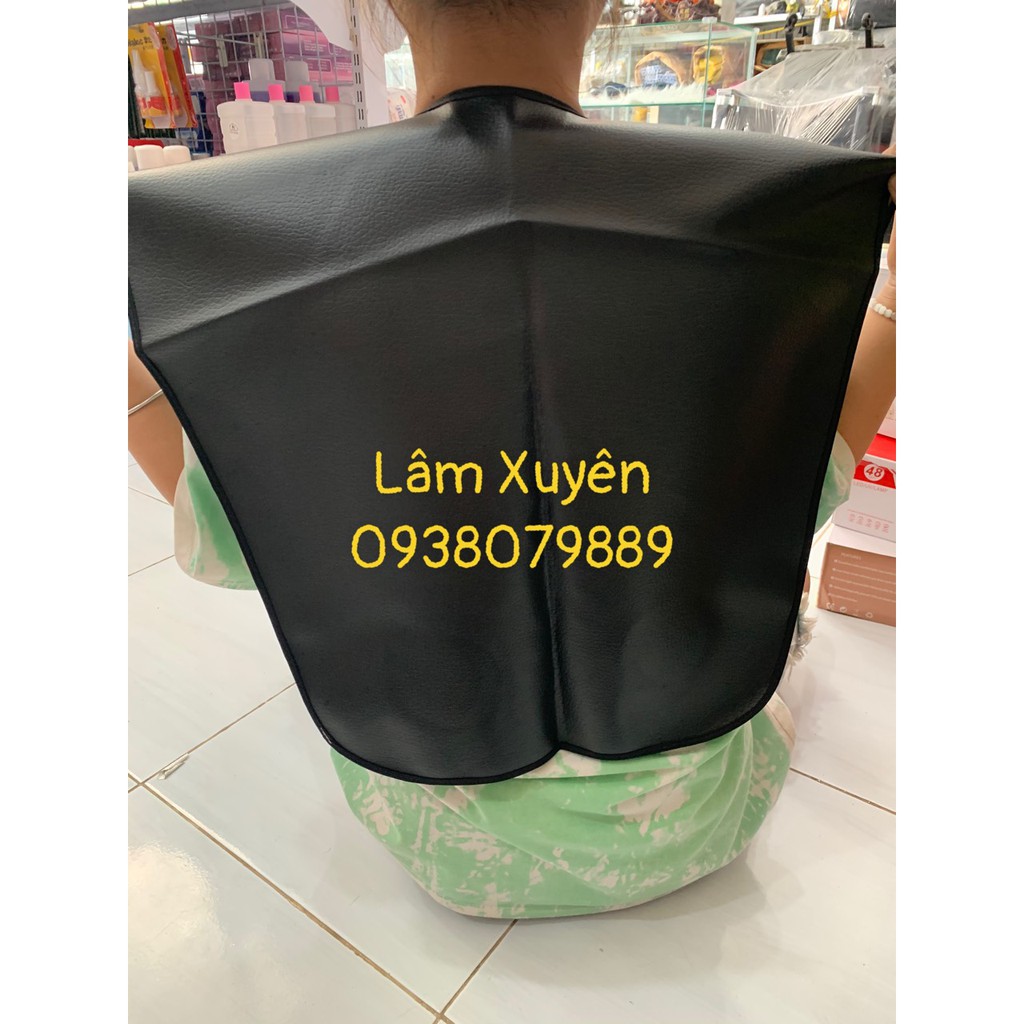 Áo choàng da sắt nhuộm tóc duỗi tóc  chất liệu siêu bền chuyên dụng cho salon ,hàng cao cấp , giá yêu thương