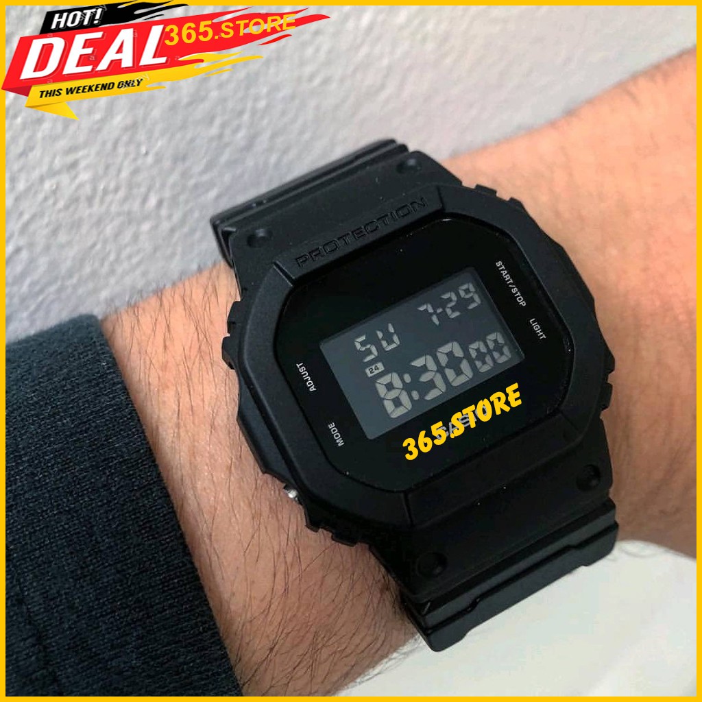 Đồng Hồ Nam GS Dw 560 Vuông, Cho Nam Và Nữ, Chống Nước, Chịu Va Đập Siêu Bền Cá Tính | BigBuy360 - bigbuy360.vn
