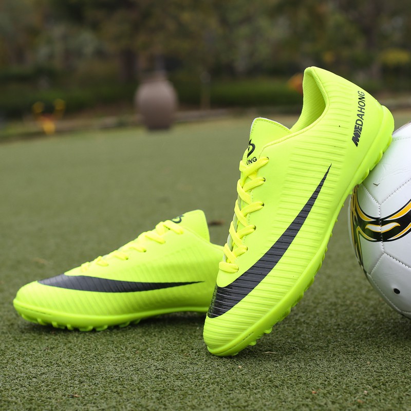 Giày Bóng Đá Sân Cỏ Nhân Tạo Size:34-44 Giày Đá Bóng TF C Ronaldo Mercurial giày bóng đá giày bóng đá học sinh