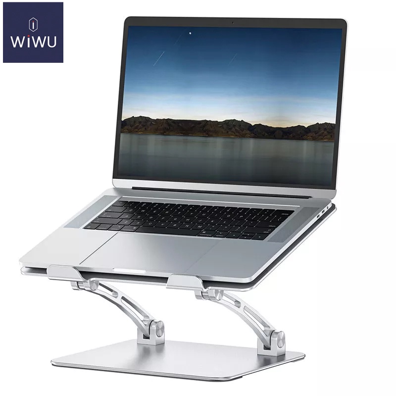Gía đỡ Laptop Macbook Wiwu S700 chất liệu kim loại, tải trọng 10Kg cho máy từ 10 đến 17 inch