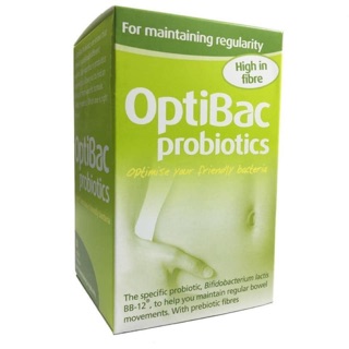 Men vi sinh Optibac probiotics xanh lá 30 gói của UK