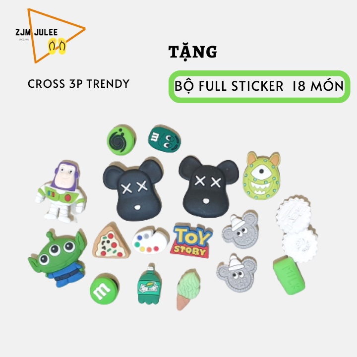 [Độn 4cm] Dép cross nữ Gấu KAW đế (3cm) siêu nhẹ - Đặt tăng 1 size