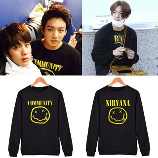 Nỉ Sweater BTS JUNGKOOK NIRVANA