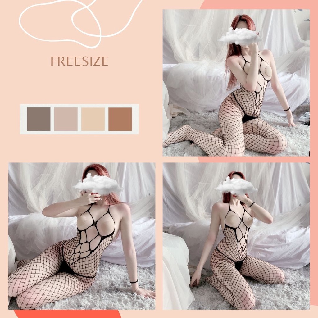 Đồ ngủ lưới Sexy gợi cảm Đồ Cosplay xuyên thấu Freesize 45-65kg 🚛freeship với hoá đơn 50k🚛 | BigBuy360 - bigbuy360.vn