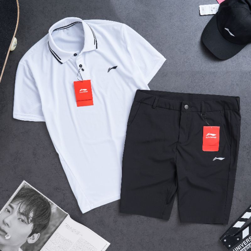 Áo polo chính hãng lining mã 155 xin sò