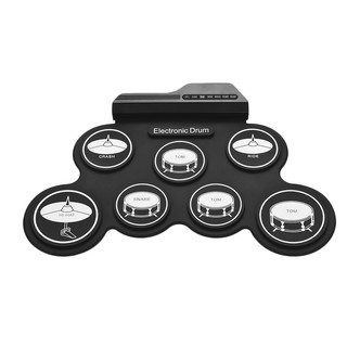 Bộ trống điện tử silicone kết nối USB và phụ kiện
