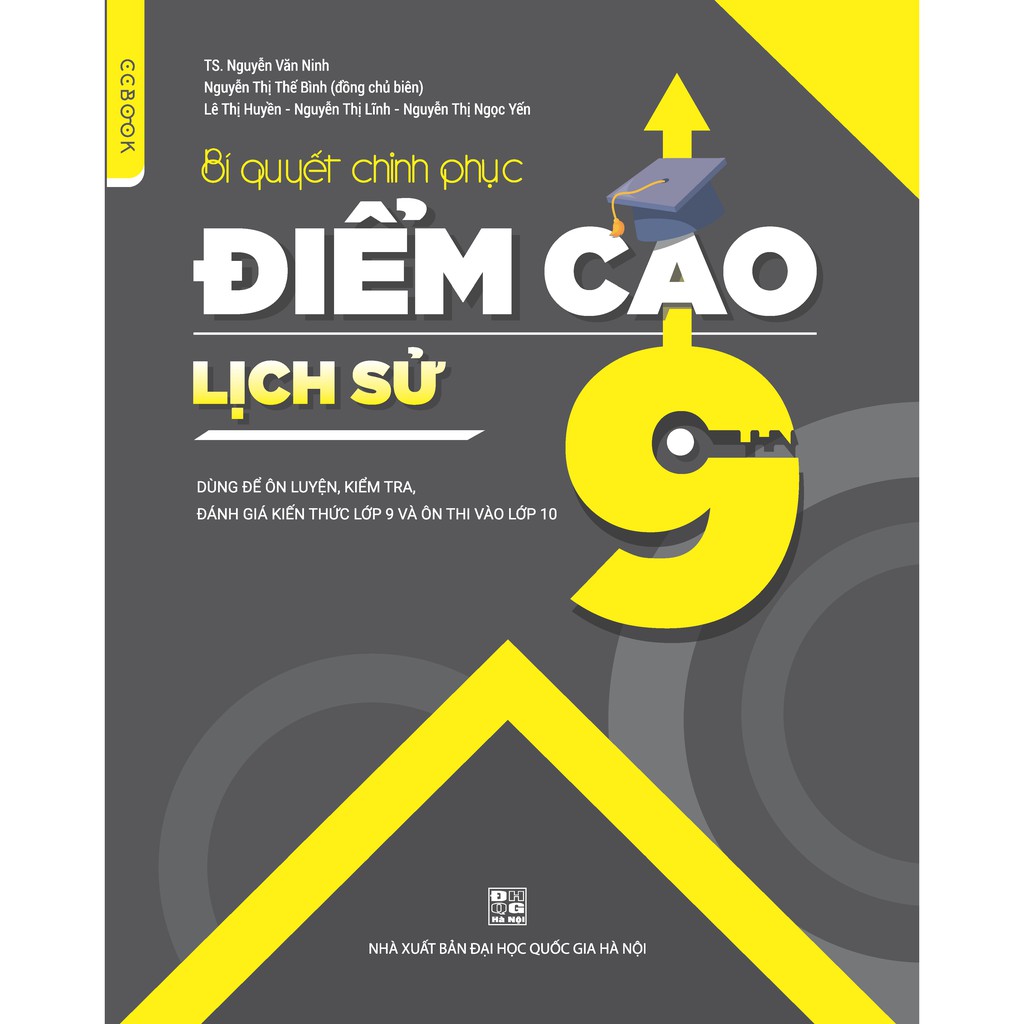 Sách - Bí quyết chinh phục điểm cao Ngữ văn - Lịch sử lớp 9 (2 cuốn)