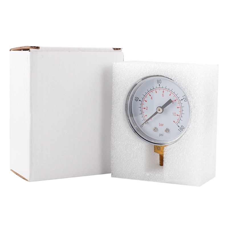 Đồng Hồ Đo Áp Suất Thủy Lực Dia 0-160psi 0-11bar