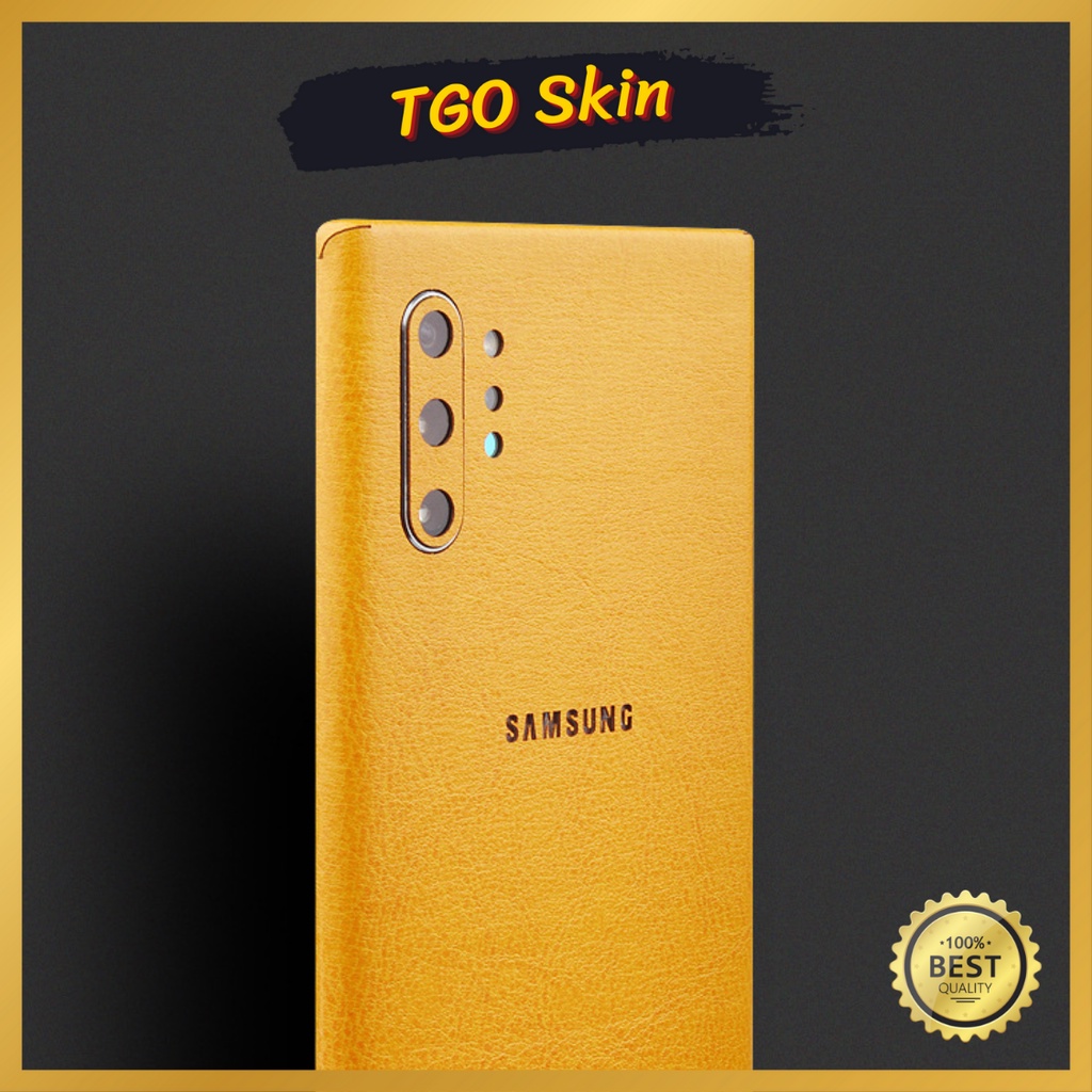 Miếng dán skin da Samsung Note 10 / Note 10 Plus / Note 20 / Note 20 Ultra full máy