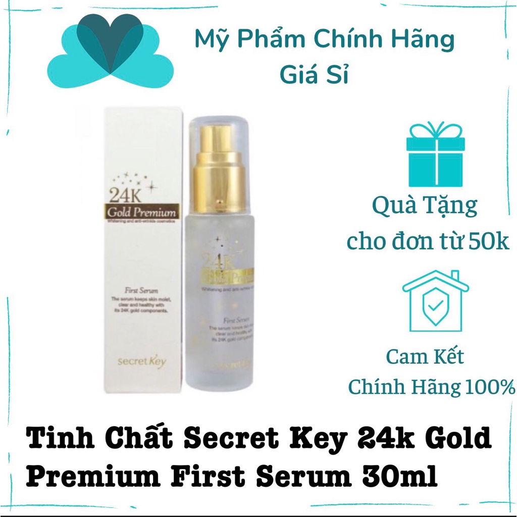 Tinh Chất Secret Key 24k Gold Premium First Serum 30ml