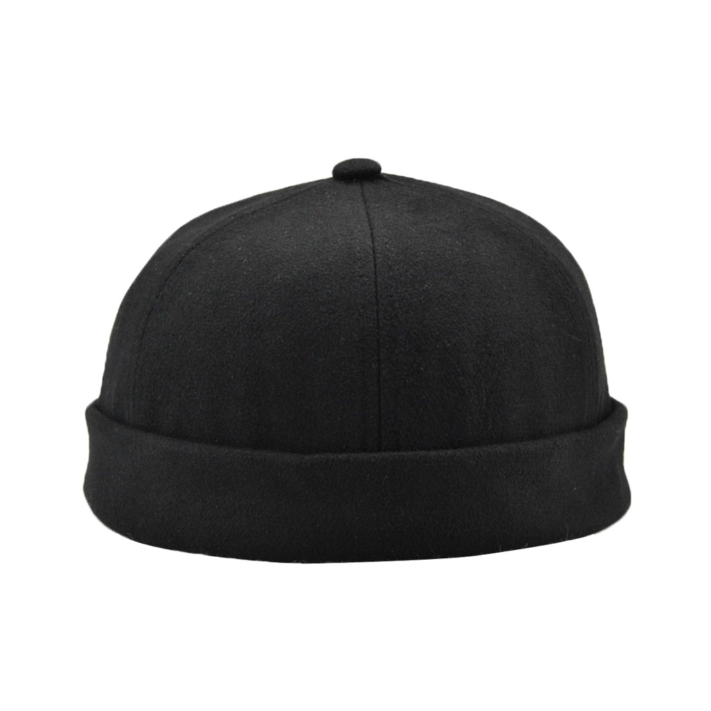 Mũ Beanie Màu Xám Phong Cách Thủy Thủ Cho Nam Nữ
