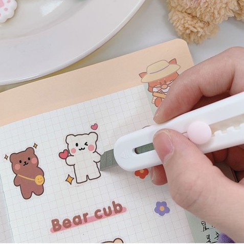 Dao Rọc Giấy Hình Chân Mèo Dễ Thương 88313 Siêu Thị 88