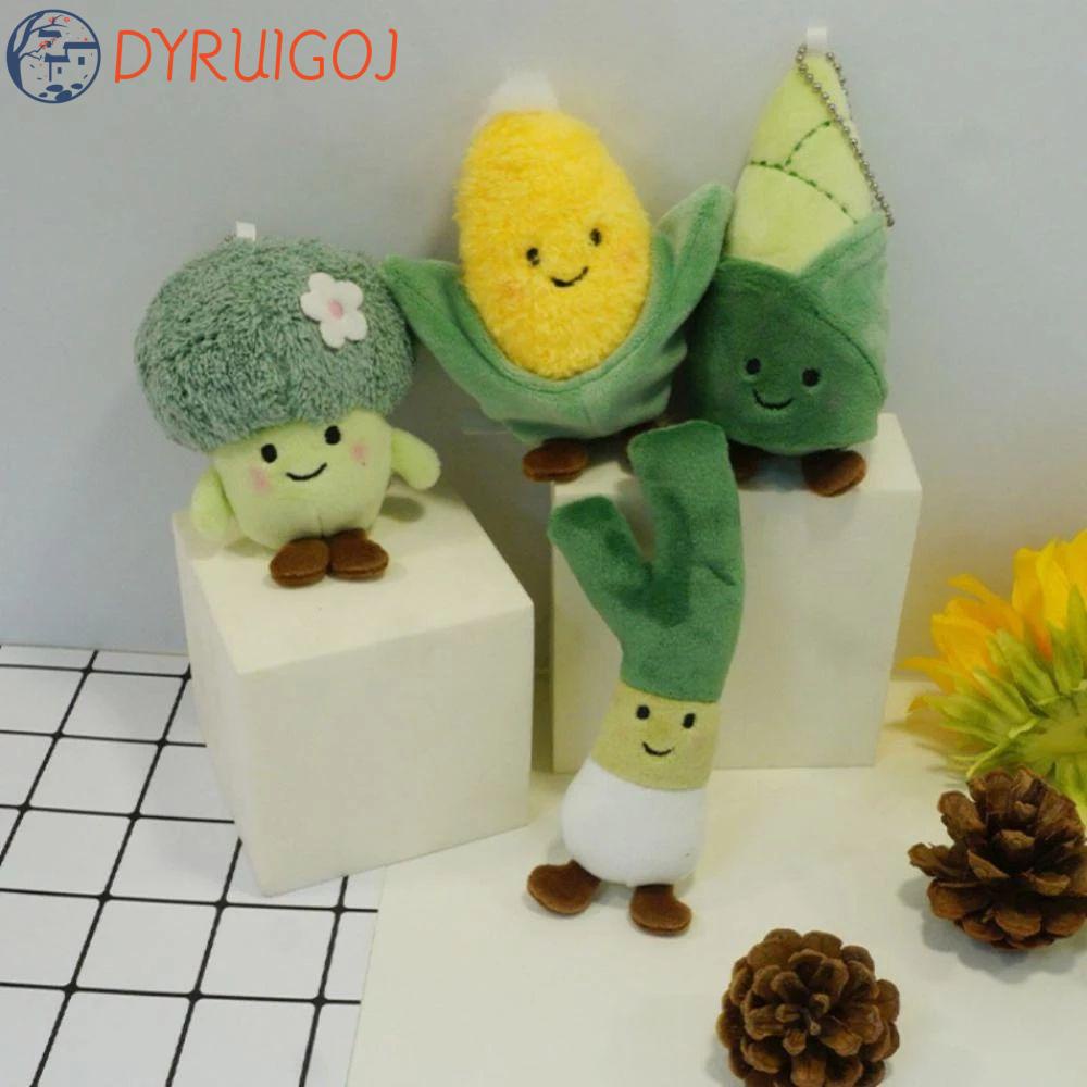 Móc Khóa Hình Trái Bắp Nhồi Bông Sáng Tạo Dễ Thương