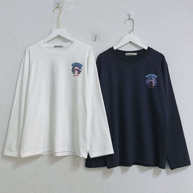 [Hàng đẹp] Áo thun tay dài nam nữ couple form rộng ulzzang phong cách Hàn Quốc INSANE thu đông | BigBuy360 - bigbuy360.vn