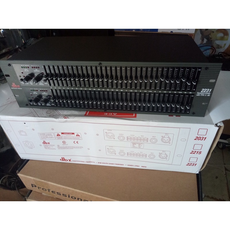 Lọc Xì DBX 2231 - Equalizer EQ 2231 Cao Cấp, 62 Cần Lọc âm