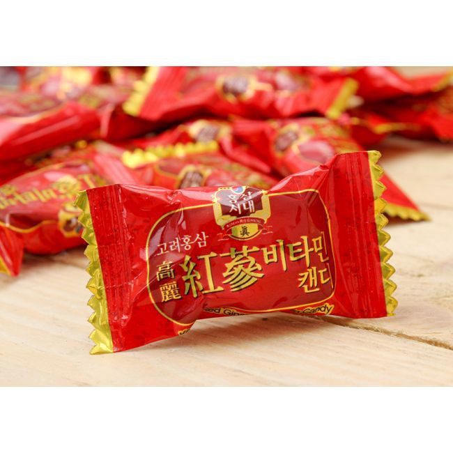Combo 5 Gói Kẹo Hồng Sâm Vitamin 200gr Hàn Quốc